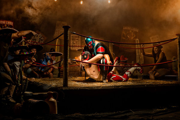 Photograph Daniel Linnet Lucha Libre 4 on One Eyeland